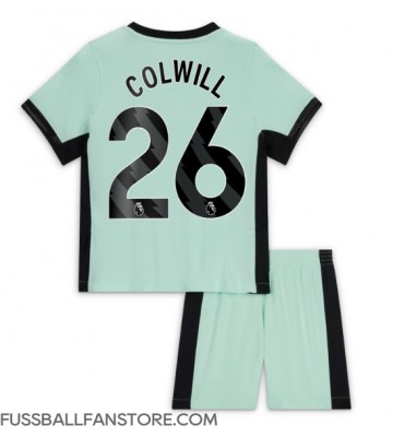 Chelsea Levi Colwill #26 Replik 3rd trikot Kinder 2023-24 Kurzarm (+ Kurze Hosen)